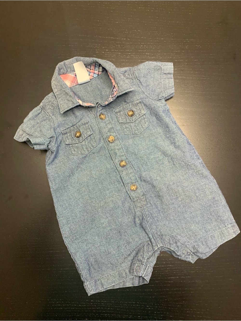 Carter's 3m Denim Style Romper